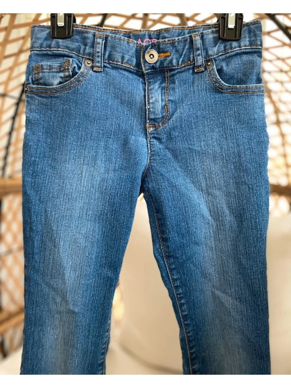 The Children’s Place Kids Little Girls Super Skinny Denim Jeans Pant Size 8